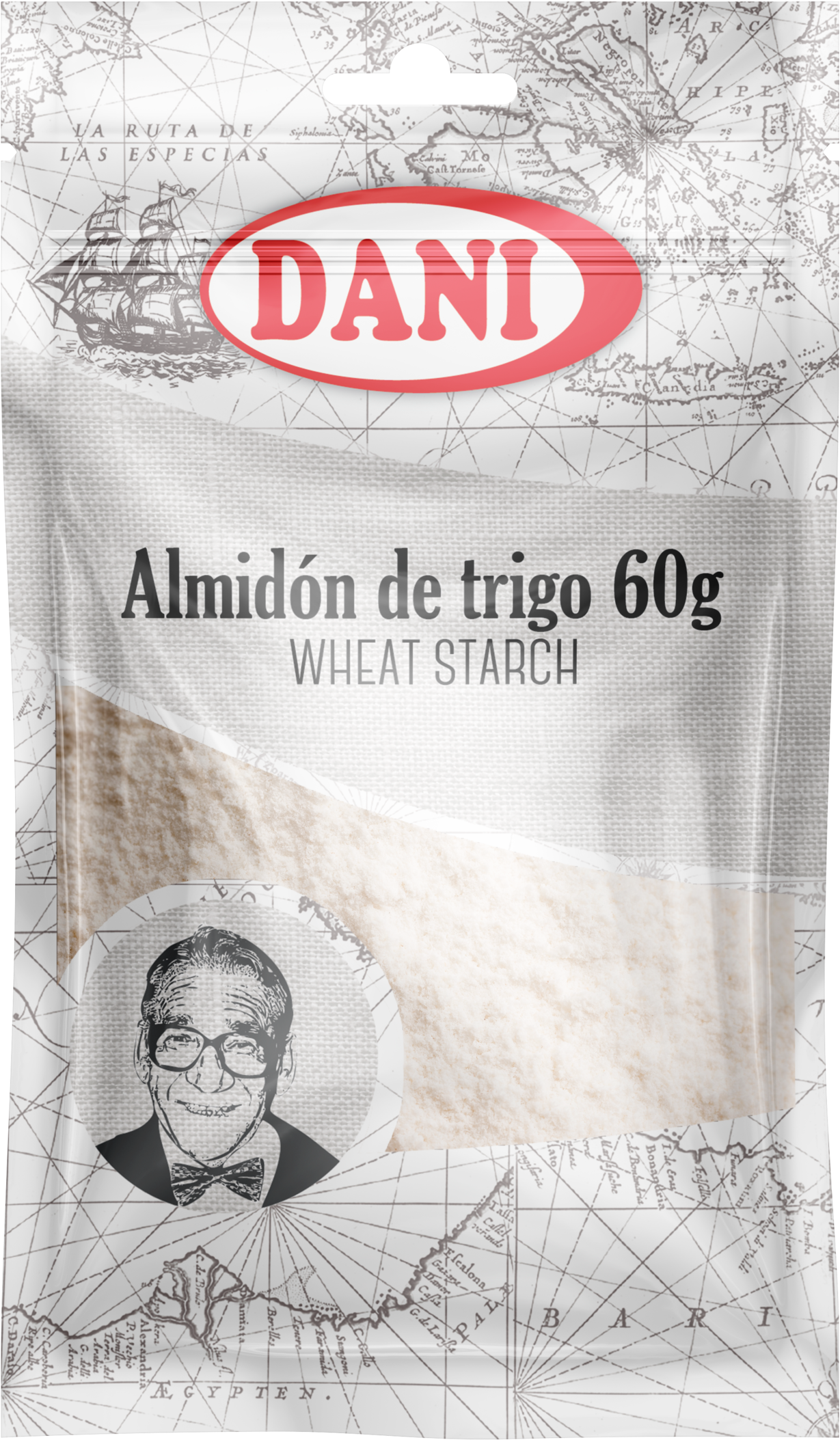 Almidón De Trigo 60g - Conservas Dani (2600x2600), Png Download