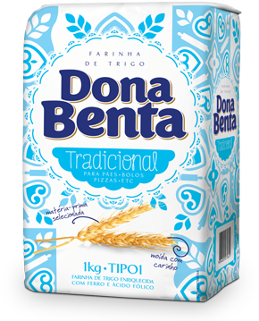 Farinha De Trigo Dona Benta (380x380), Png Download