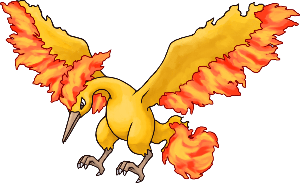 Moltres Pokemon - Moltres (1024x626), Png Download