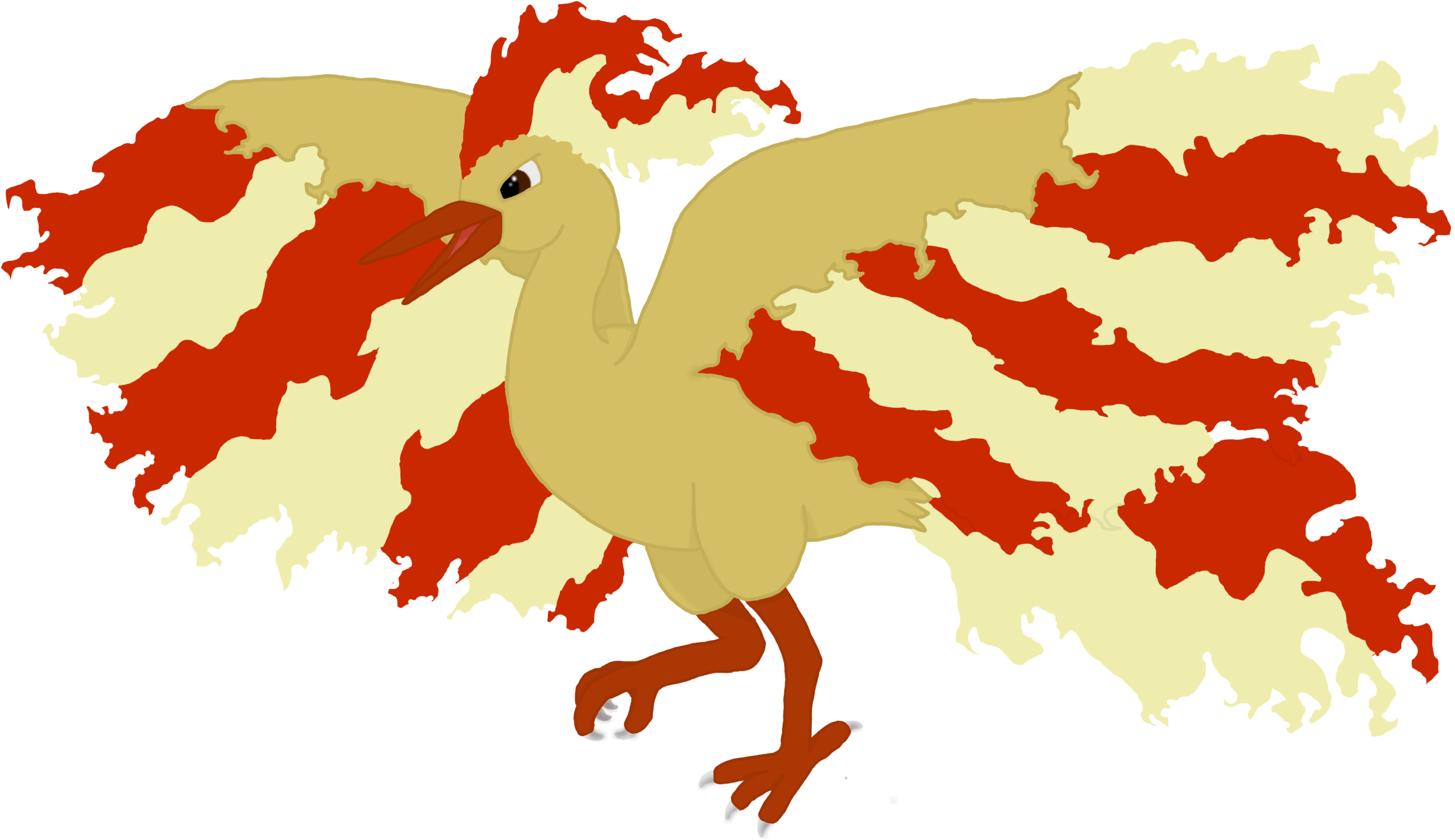 Moltres (3593x2324), Png Download