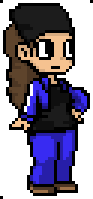 Fatima Estrella - Cartoon (310x660), Png Download