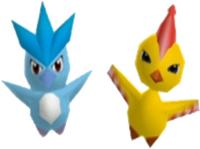 Pokemon Rumble Blast Images Articuno And Moltres Wallpaper - Articuno (420x420), Png Download