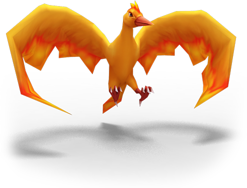 [pokémon] Moltres - Moltres (622x574), Png Download