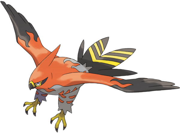 View Samegoogleiqdbsaucenao 600px-663talonflame , - Pokemon X And Y Fire Types (600x600), Png Download