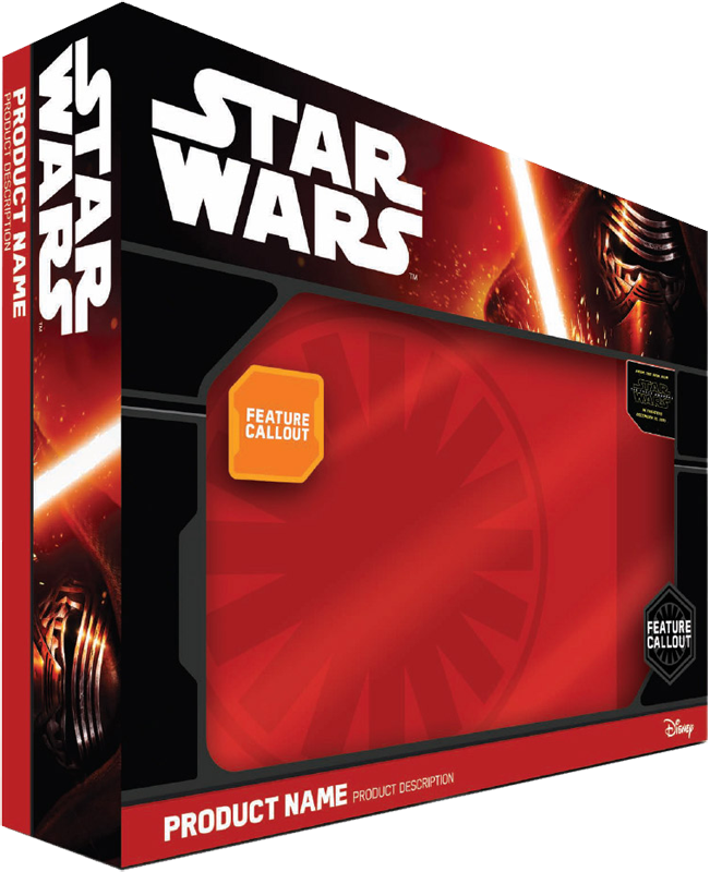 Star Wars 2015 The Force Awakens Packaging - Star Wars (651x800), Png Download