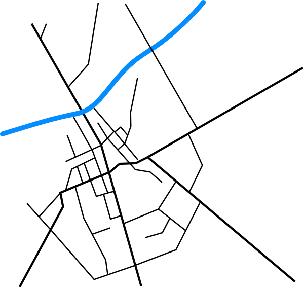 How To Set Use Road Map Clipart (600x568), Png Download