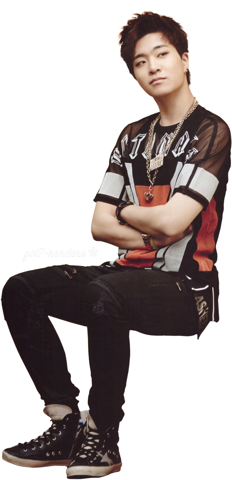 Transparent Choi Youngjae For Your Blog~ ❀ - Got7 Youngjae Png (1043x1920), Png Download