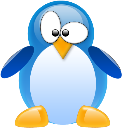 Linux Logo Png - Tux (430x455), Png Download