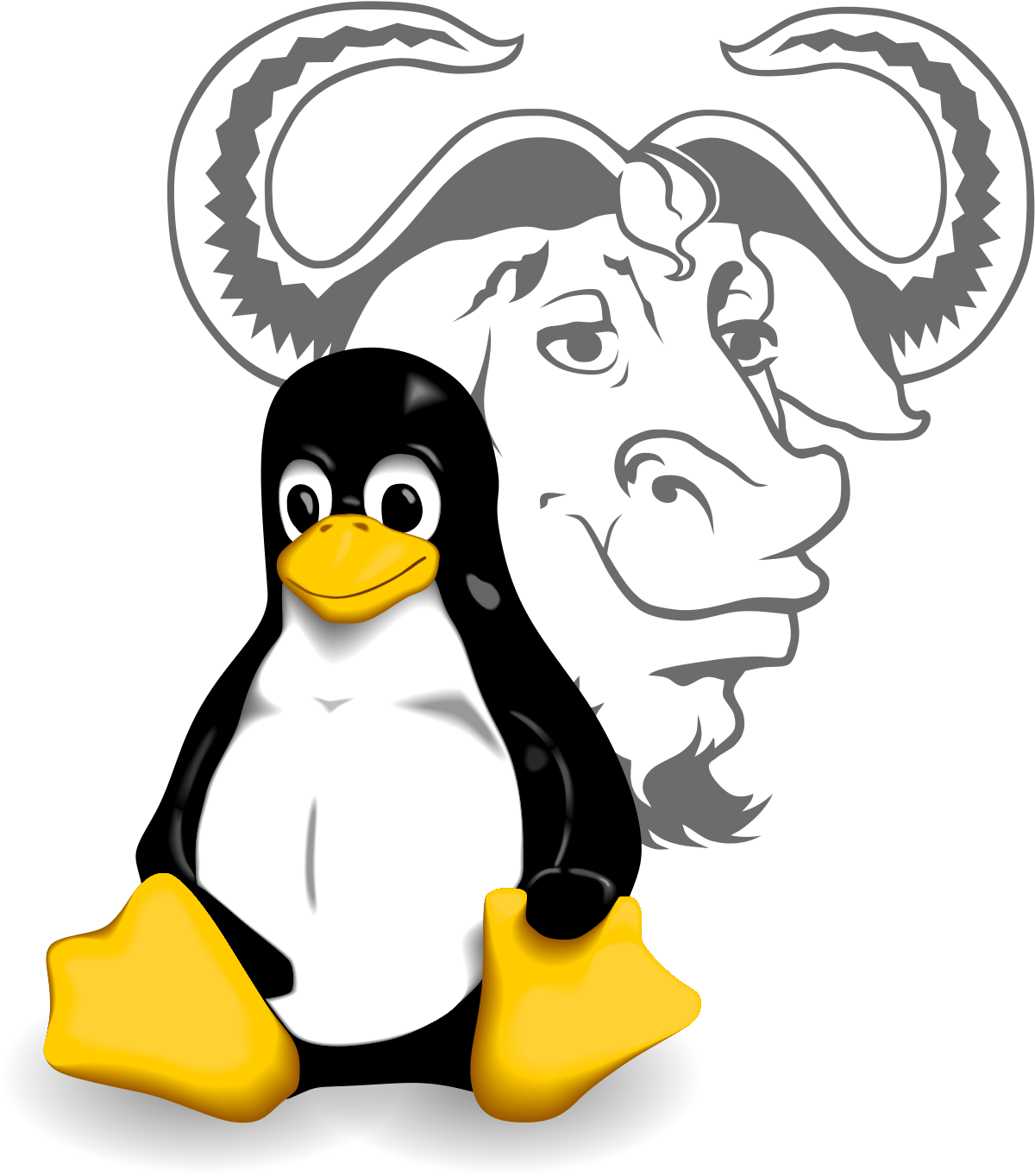 Gnu Linux (1200x1363), Png Download