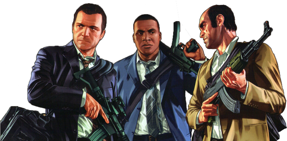 Download File - Gta V (1024x640), Png Download