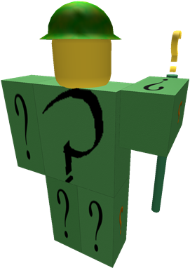 Masks Clipart Riddler - Roblox (420x420), Png Download