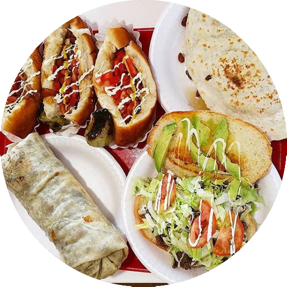 Mexican Tortas Png - Korean Taco (575x575), Png Download