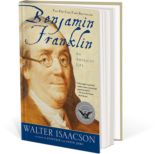 An American Life - Benjamin Franklin An American Life Walter Isaacson (600x636), Png Download