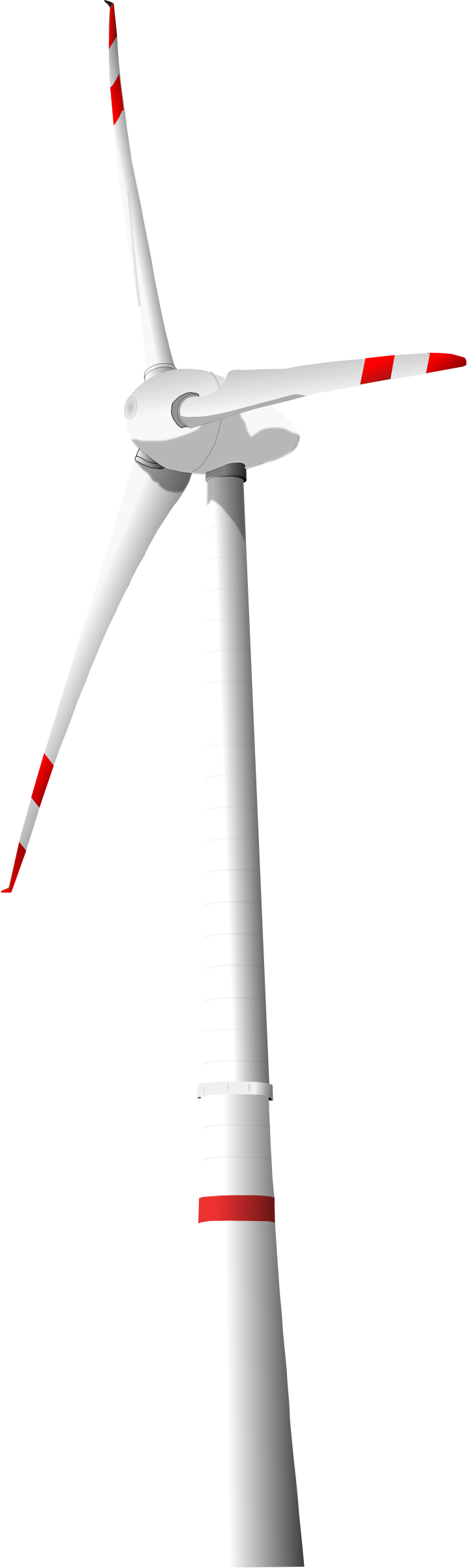 Wind Turbine - Windturbine Clipart (716x2400), Png Download