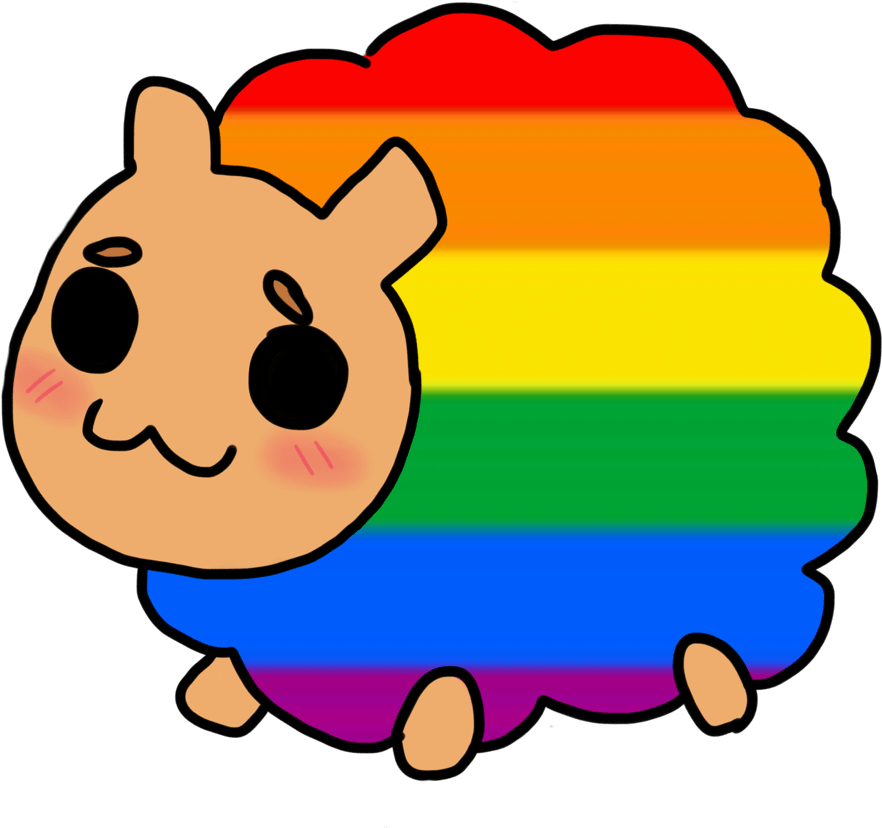 Pride Sheep Icons Please Credi - Cartoon (1280x960), Png Download