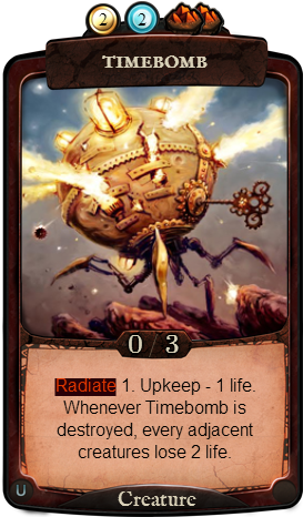 Timebomb - Faeria (280x500), Png Download