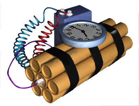 Time-bomb - Time Bomb (446x340), Png Download