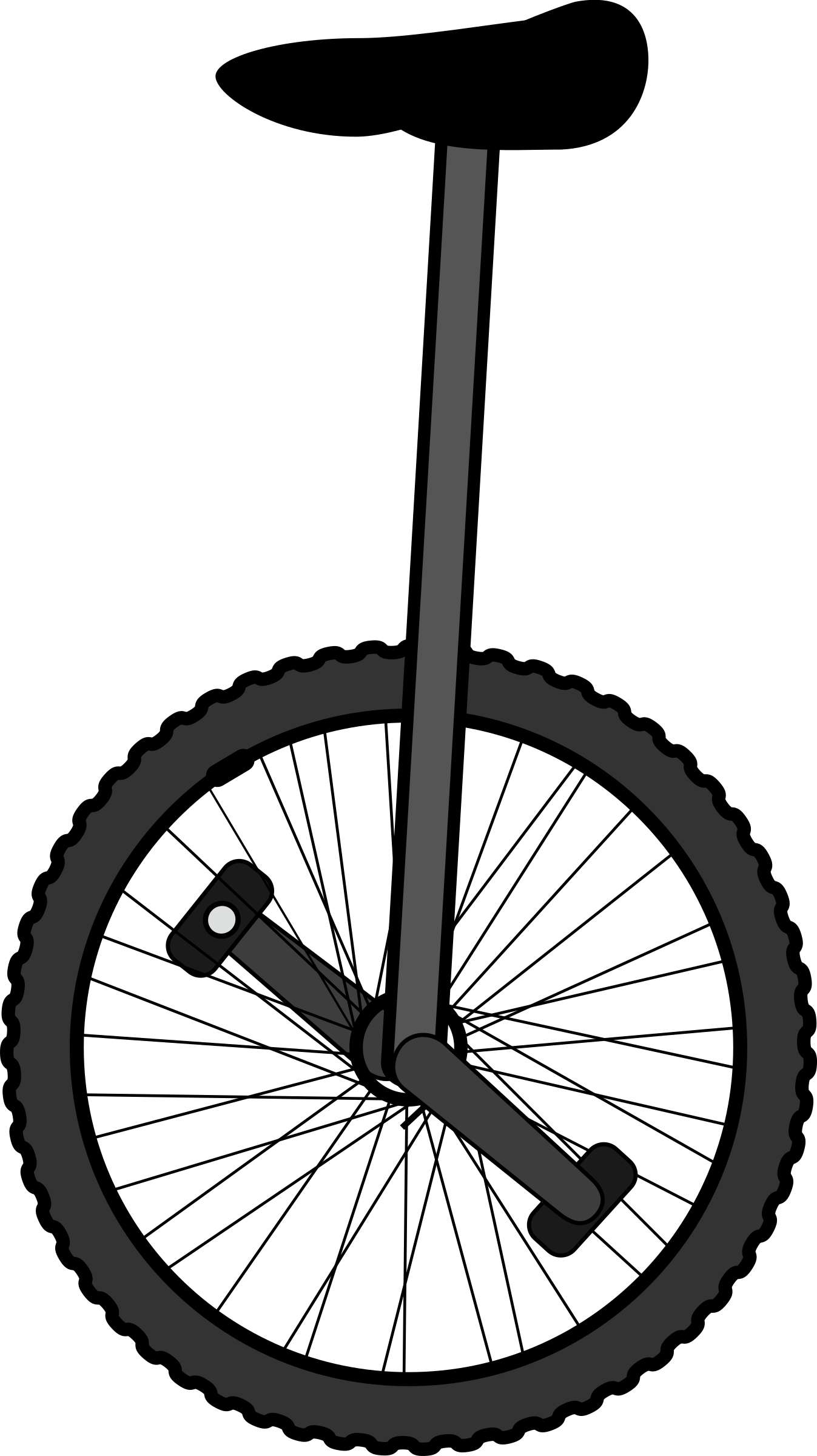 Unicycle Png (1347x2400), Png Download