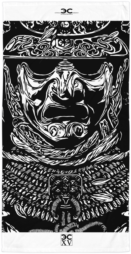 Aztec Warrior Beach Towel - Eagle Warrior (1000x1000), Png Download