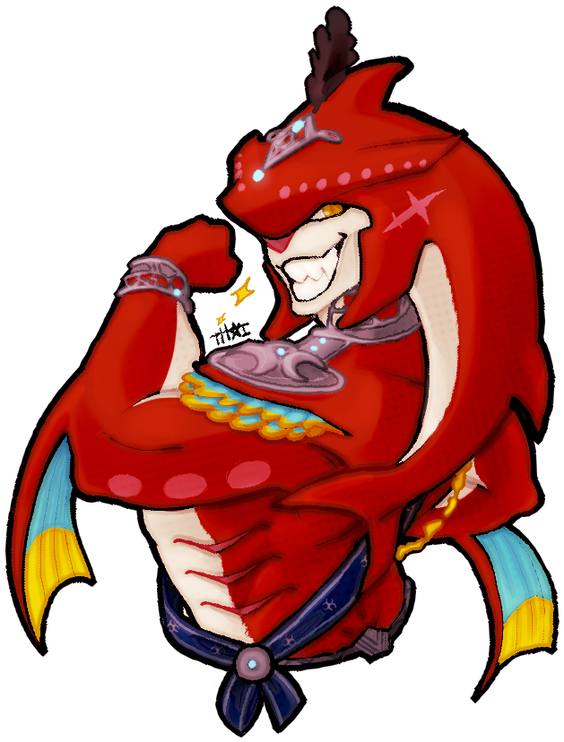 Sidon, The Zora Prince By The Blue Deviant Fox - Zora Prince (835x876), Png Download