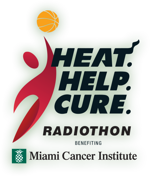 Heat - Help - Cure - Radiothon Logo - Miami Heat (479x560), Png Download