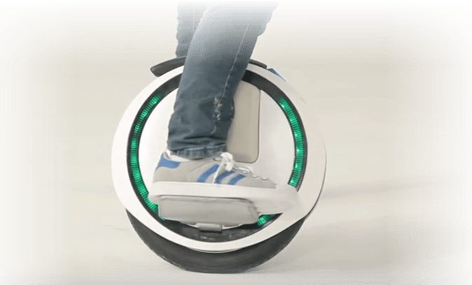 Smoothest Unicycle Ride - Ninbot (674x408), Png Download