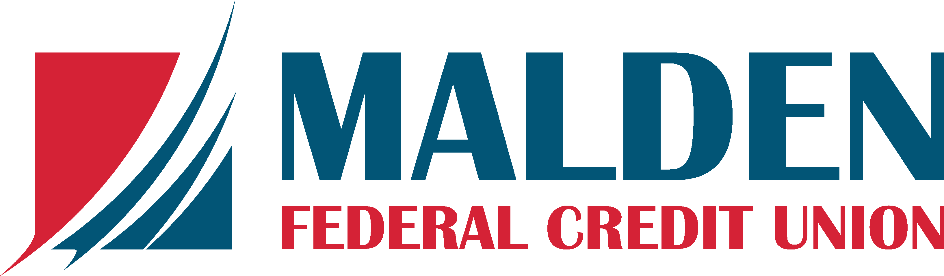Malden Federal Credit Union Logo Malden Federal Credit - Malden Fcu (3268x957), Png Download