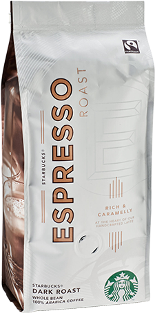 Starbucks Coffee Espresso Roast Coffee Beans 250g - Starbucks Coffee Beans Png (500x500), Png Download