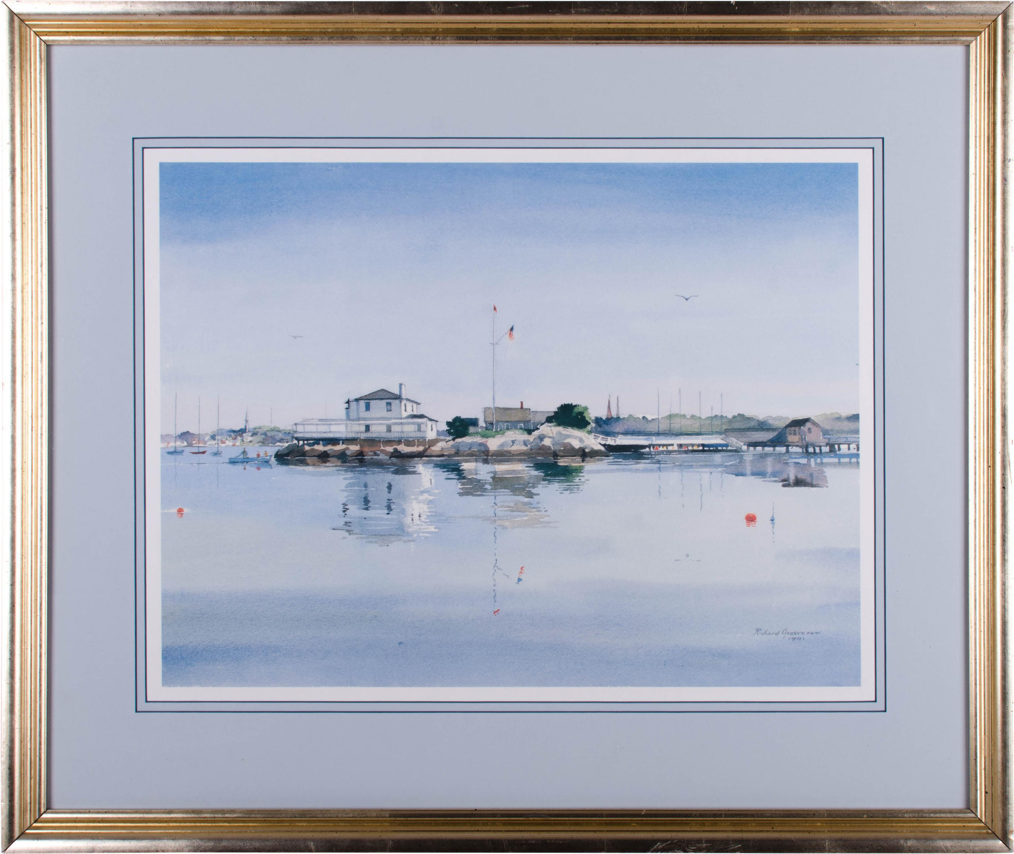 Richard Grosvenor, Rhode Island Artist On Chairish - Picture Frame (3390x3389), Png Download