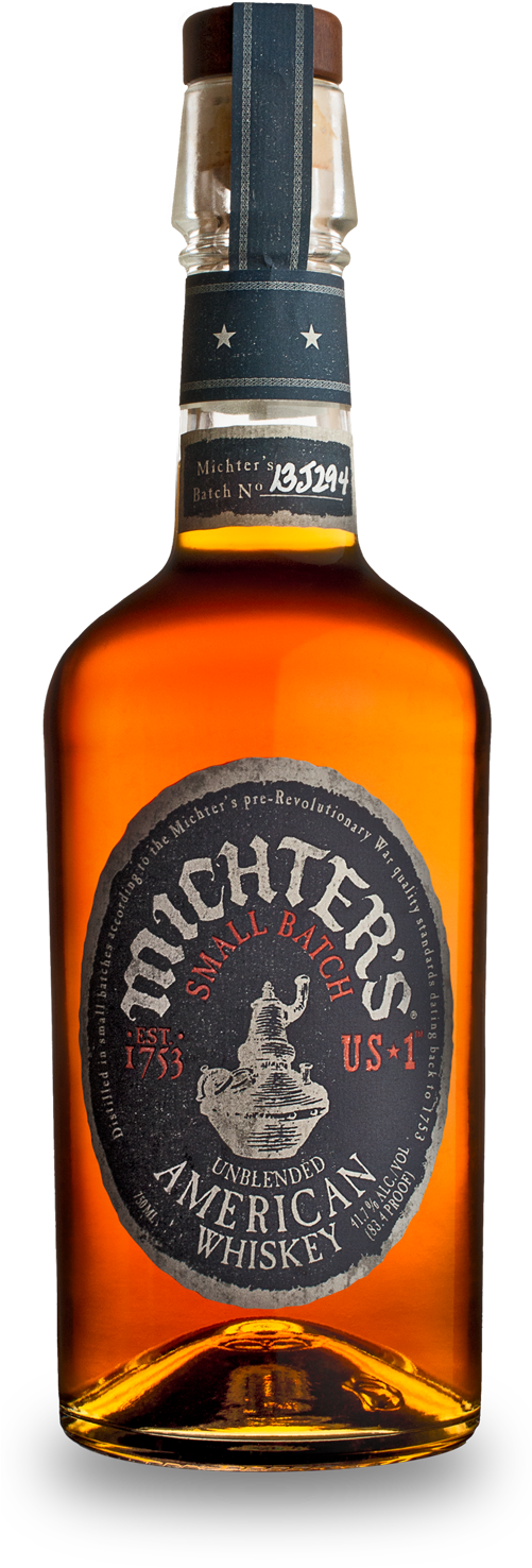 Michter's American Us Bourbon Whiskey - Michter's American Whiskey (500x1500), Png Download