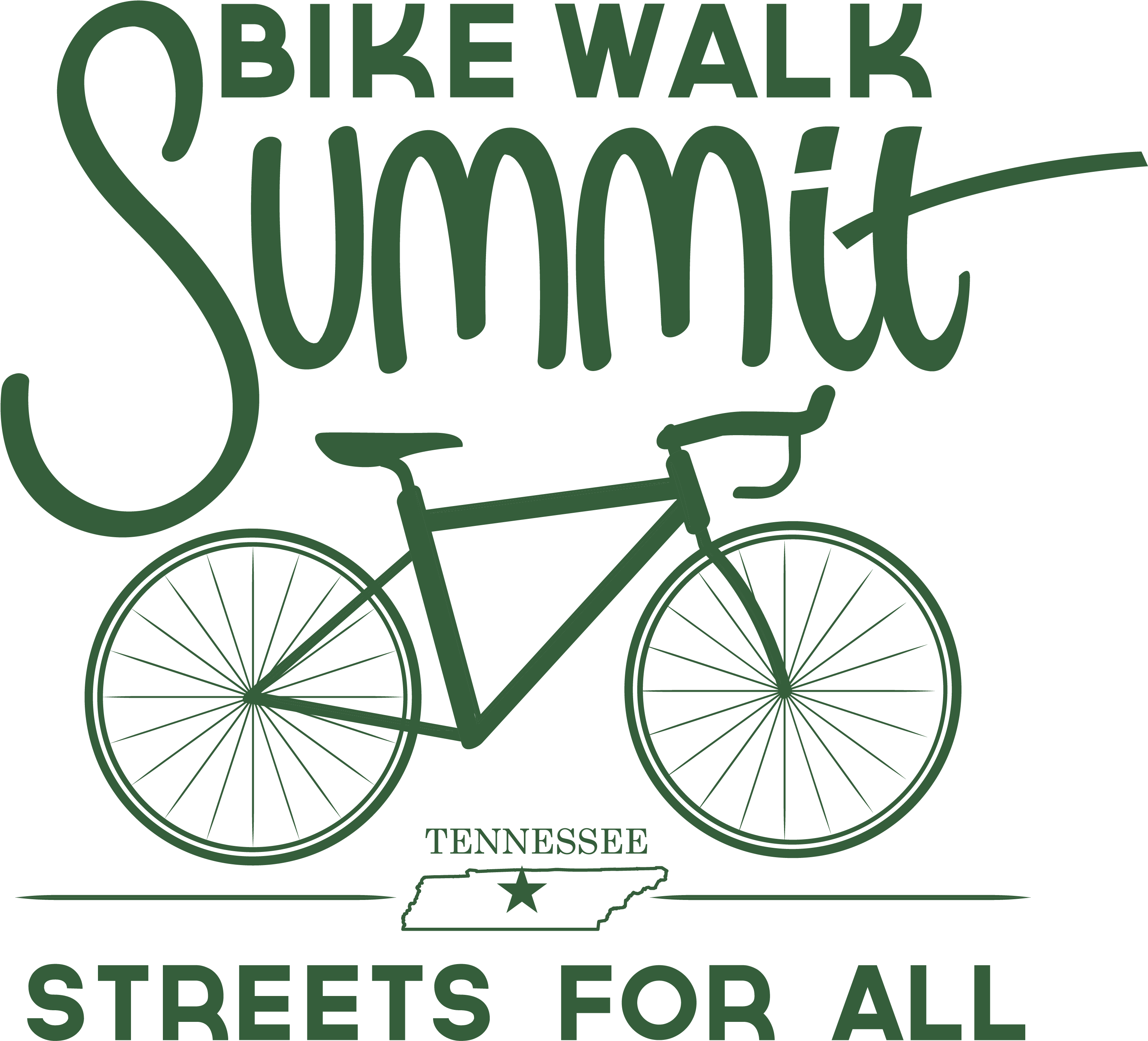 2018 Tennessee Bike Walk Summit - Bicycle (3650x4556), Png Download