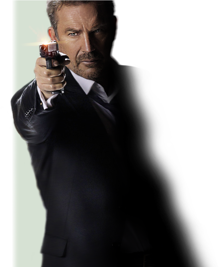 3 Days To Kill - Kevin Costner In The Movie 3 Days (1093x900), Png Download