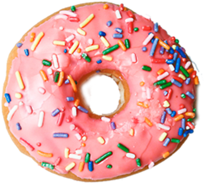 Donut Png (420x420), Png Download