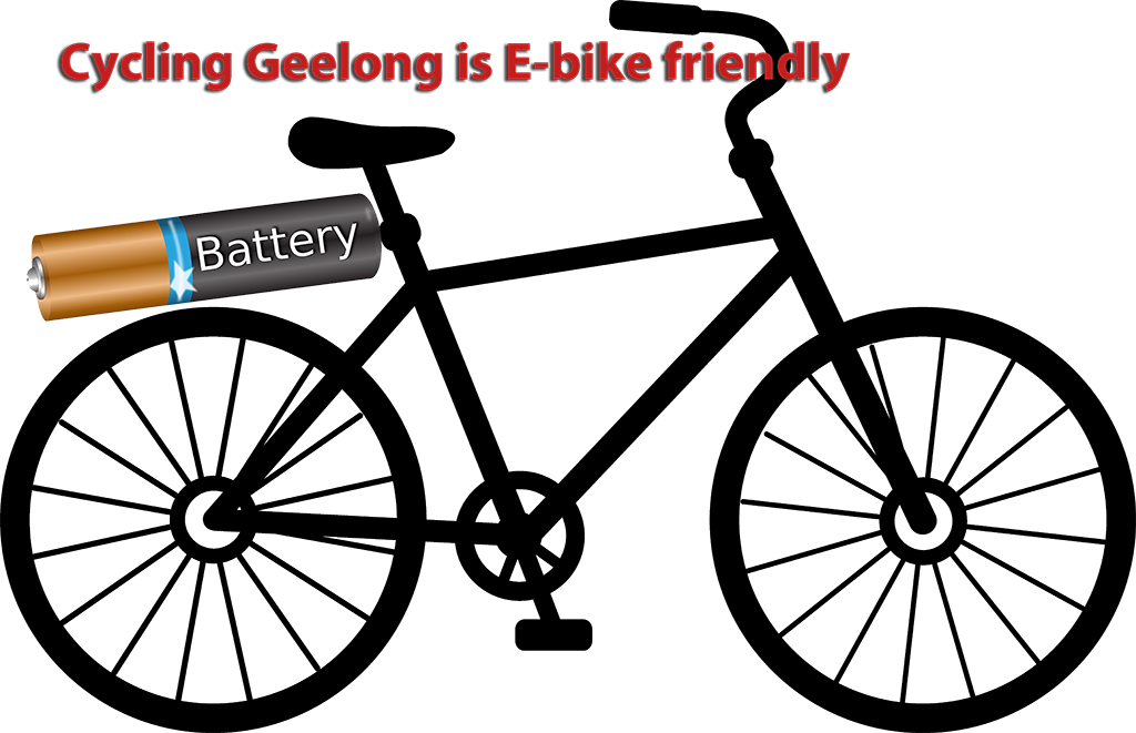 Electric Bike - Bike Clipart Black And White (1024x661), Png Download