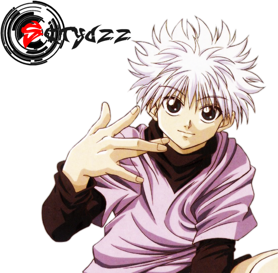 Ryan Setyozz - Hunter X Hunter Killua (565x551), Png Download