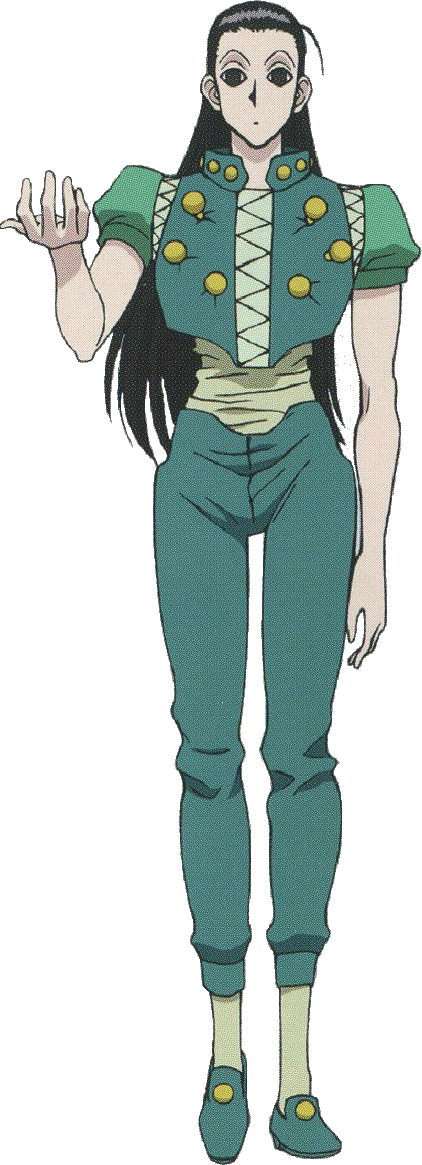 Illumi X Killua - Hxh Illumi Outfits (422x1165), Png Download