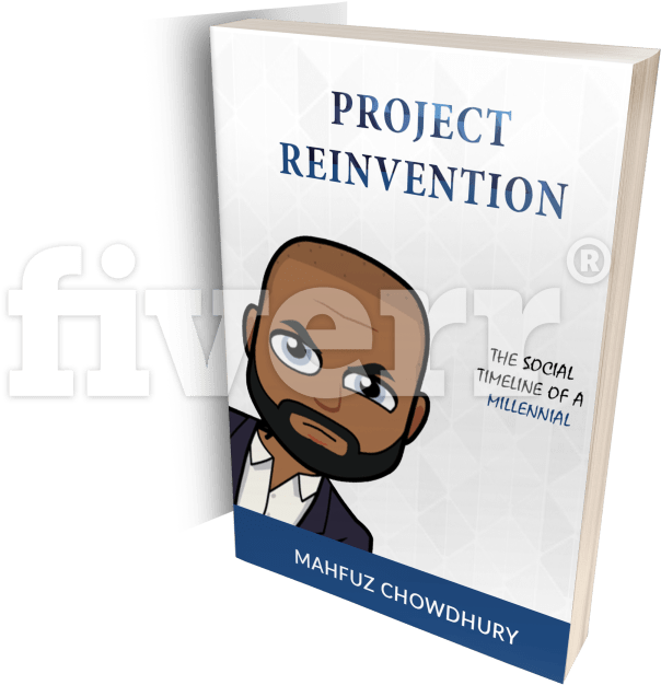 Design A Book Cover With Back And Spine Unlimited Revision - Project Reinvention: The Social Timeline Of A Millennial (1200x800), Png Download
