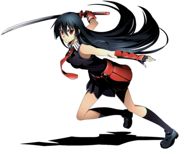 Akame Manga - “ - Akame Ga Kill Akame Transparent (400x400), Png Download