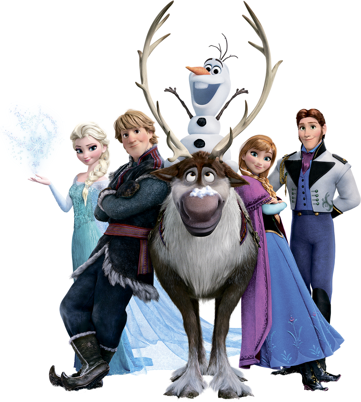 Frozen Characters Sm - Frozen Clipart (1339x1385), Png Download