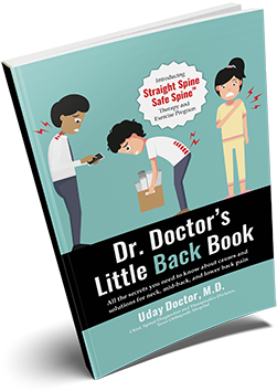 Doctor's Little Back Book 3d Jacket - Vertebral Column (600x400), Png Download