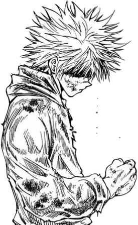 Présentation - Kirua - Hunter X Hunter Scan Killua (298x447), Png Download