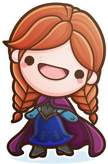 Details * - Frozen Kawaii (600x610), Png Download