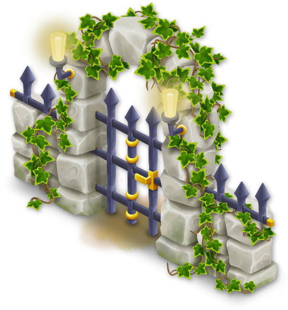 Cemetery Gate - Wiki (615x615), Png Download