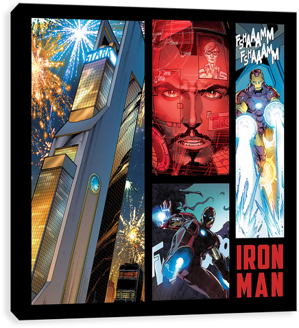 Beware The Suit - Poster: Avengers Assemble Style Guide: Iron Man, 81x61cm. (500x500), Png Download