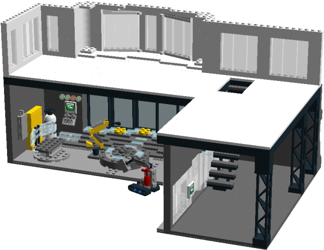 Rearviewwip1 Zps31601e04 - Tony Stark House Lego Set (1024x533), Png Download