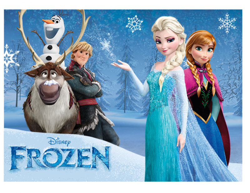 Frozen Gang Characters - Ravensburger Puzzle 3x49 Pcs. Frozen (800x800), Png Download