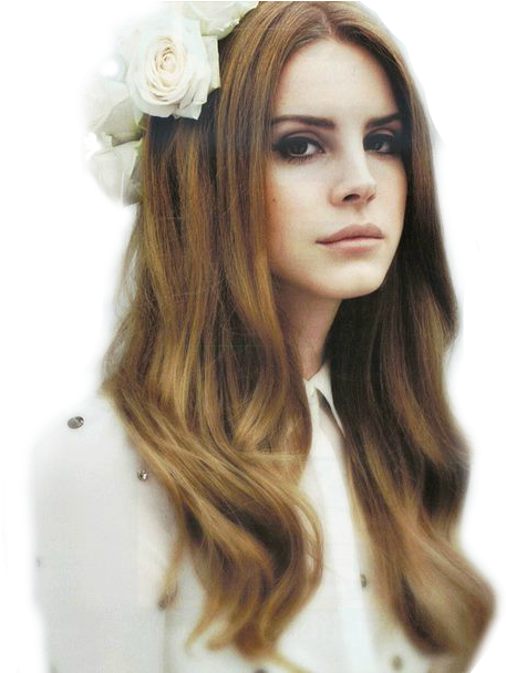 Lana Del Rey Арт (500x607), Png Download