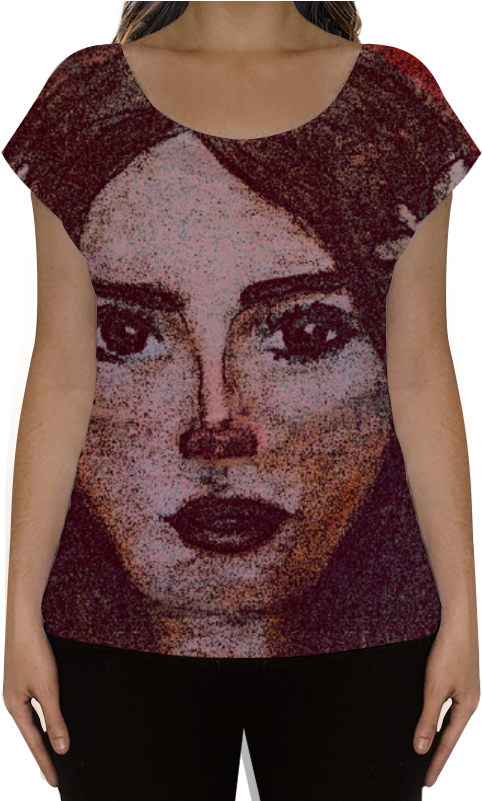 Camiseta Fullprint Lana Del Rey De Renato Marinhona - Camisa De Nossa Senhora Aparecida (800x800), Png Download