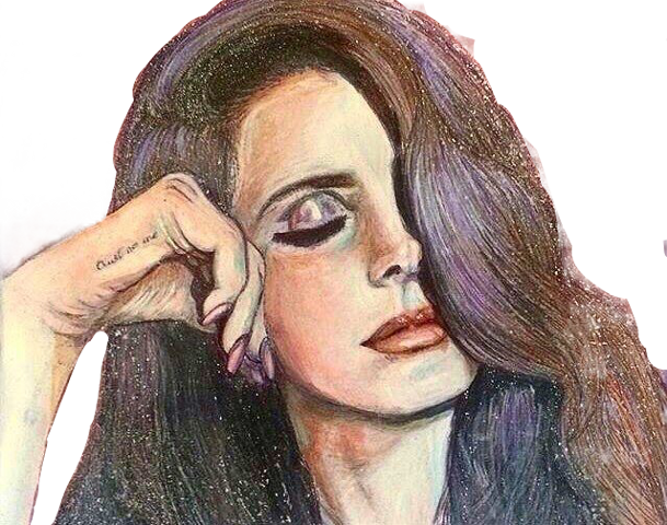 Lana Del Rey (609x480), Png Download