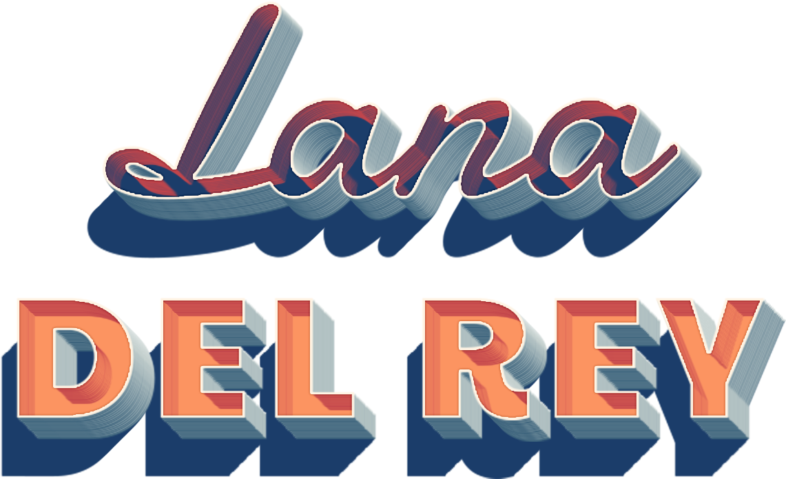 Lana Del Rey Name Logo (1920x1200), Png Download